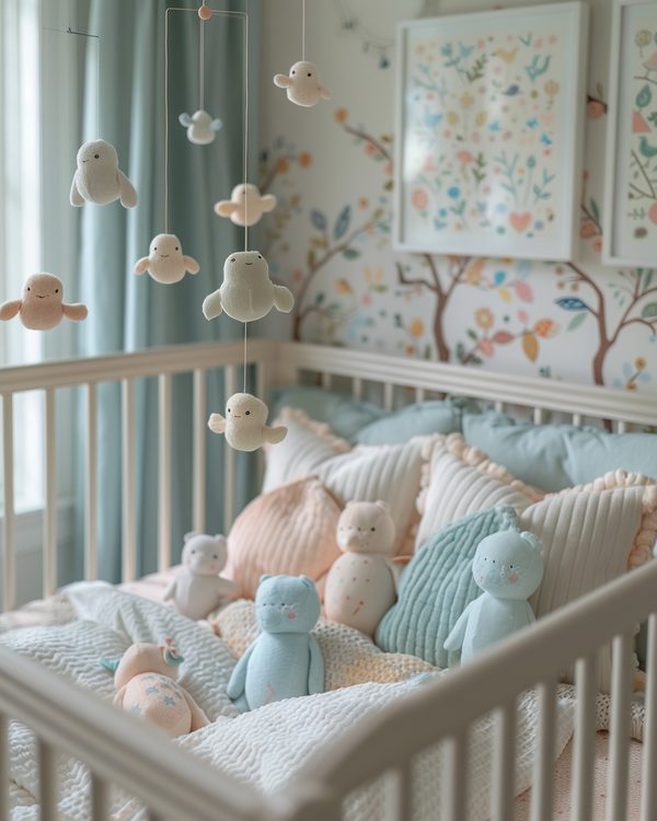 Mobile musical pour bébé : conseils pour réussir son installation